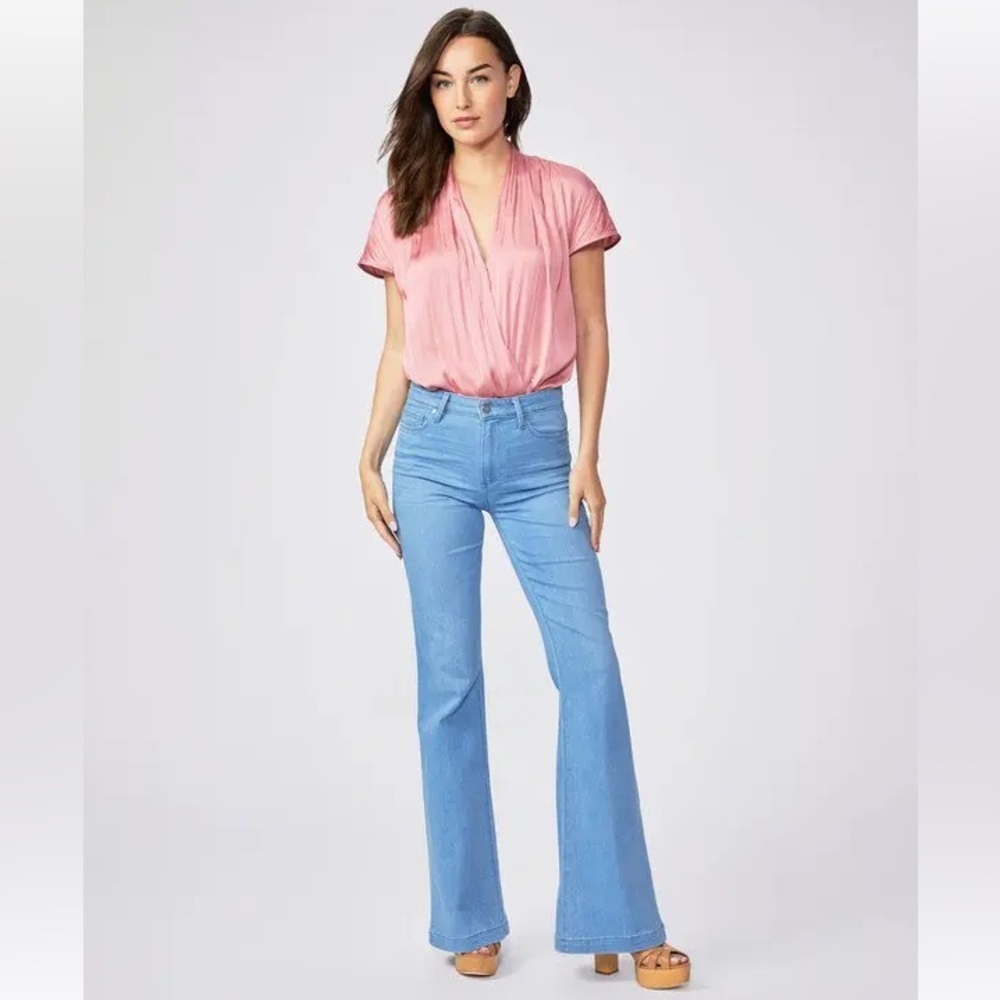 RARE PAIGE NWT Genevieve Windham Flare in Windham— Size 25 - Picture 2 of 8